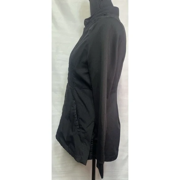 Noel Asmar Zipped stretch black Jacket Pockets Size Small Equestrian Uniform - Picture 4 of 4